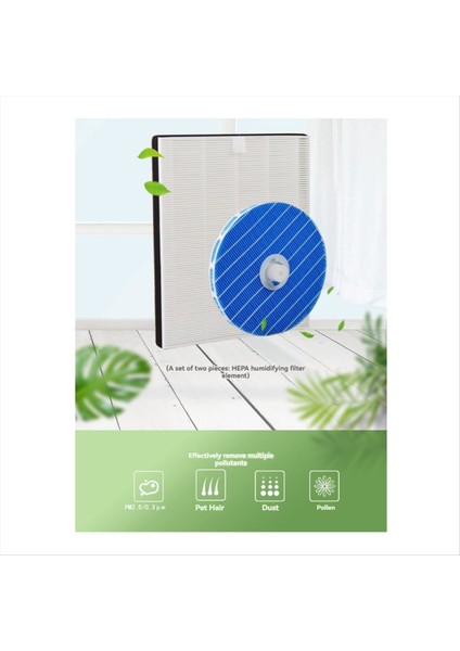 FY1114 Hepa FY5156 Nemlendirici Filtresi Philips HU5930 HU5931 Yedek Temizleme Parçaları (Yurt Dışından)