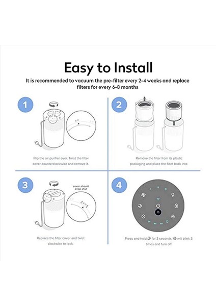 2x PM2 5 Levoit hava temizleyici çekirdeği için HEPA Filtresi 200 Aktif Karbon Filtre Çekirdeği 200s Hava Temizleyici Filtresi (Yurt Dışından)