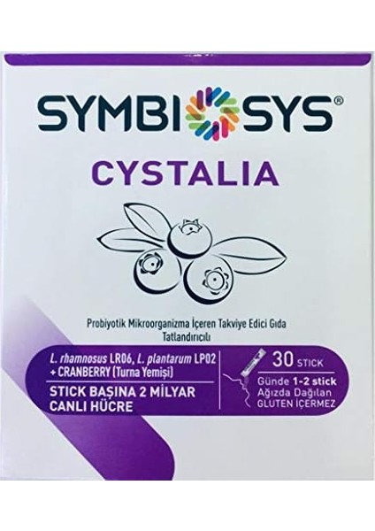 Symbıosys Cystalia Probiyotik fiyatları