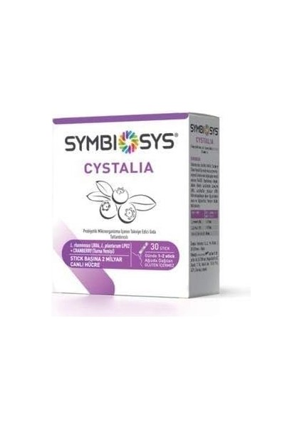 Symbıosys Cystalia Probiyotik modelleri