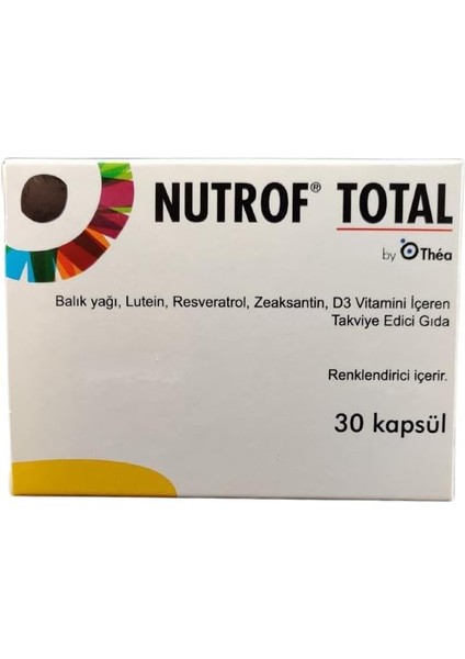 Thea Pharma Nutrof Total 30 Kapsül