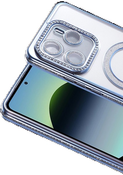 Xiaomi Redmi Note 14 4g Joke Simli Magneticsafe Kılıf - MAVI-(5796) - M569R506-K35569 fiyatları