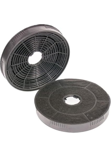 2li Davlumbaz Karbon Filtresi 16CM Çap,, Lanova, Esty, ile Uyumlu modelleri