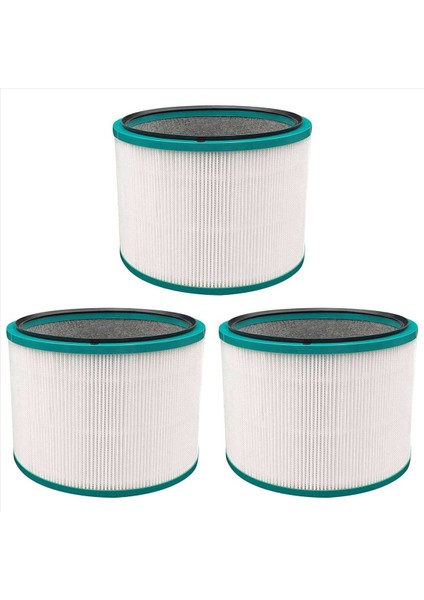 3x Hava Temizleme Filtresi Dyson HP00 HP00 HP01 HP02 HP03 DP01 DP01 DP03 Masa Serapları Bölüm 968125-03 ile Uyumlu (Yurt Dışından)