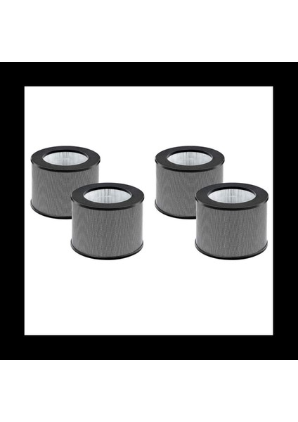 4 TAOTRONICS TT-AP006 Hava Temizleyicisi için Paket Değiştirme Filtresi 3&#39 ü 1 arada True HEPA Filtresi ve Aktif Karbon Filtresi (Yurt Dışından)