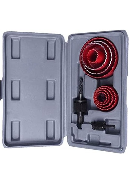 Panç Seti Ahşap Alçıpan Kartonpiyer Delme Takımı (11 Parça) fiyatları