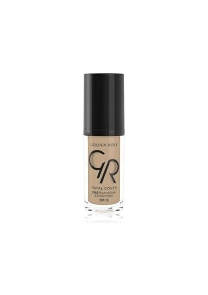Golden Rose Total Cover 2ın1 Foundation&concealer No:06 - Fondöten
