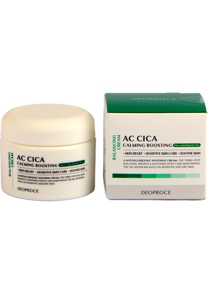 Deoproce Ac Cica Sakinleştirici Güçlendirici Dengeleyici Kremi modelleri