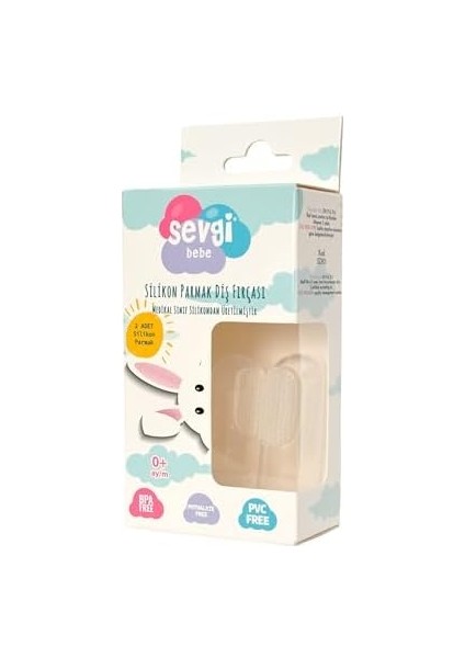 Sevgi Bebe 2'li Silikon Parmak Bebek Diş Fırçası fiyatları
