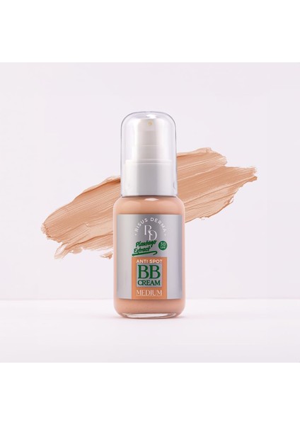 Rd Risus Derma Anti Spot Bb Krem Medium, Ciltte Sebumu Dengeler, Gözenekleri Sıkılaştırır, Cilt Tonunu Eşitler, Uva/uvb Işınlarına Karşı Korur, Vegan