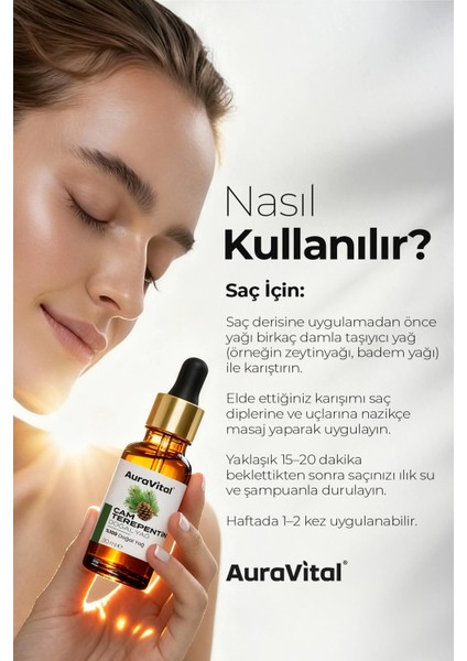 Çam Terebentin Yağı 30 ml %100 Saf ve Doğal fiyatları