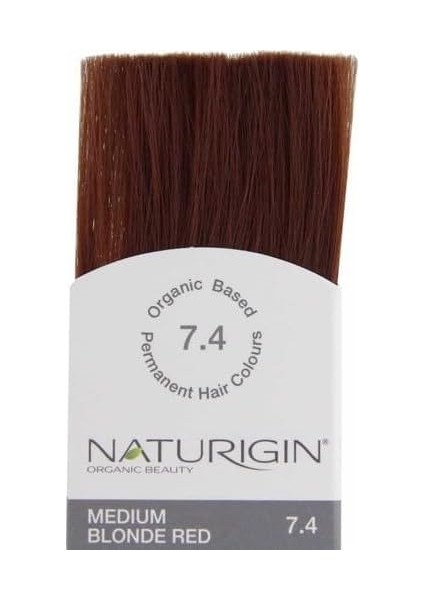 Naturigin Organik Içerikli Saç Boyası 7.4 Orta Sarı Kızıl fiyatları