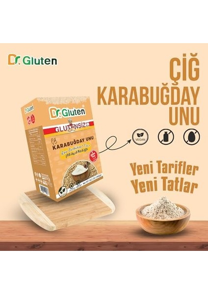 Dr.gluten Glutensiz Çiğ Karabuğday Unu