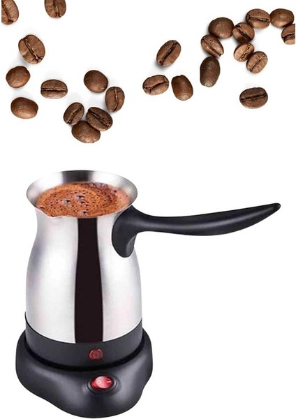 Paslanmaz Çelik Türk Kahvesi Makinesi 6 Fincan Kpasiteli Elektrikli Cezve - CHT3545-6914 modelleri