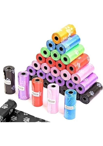 Kyrotech Köpek Kaka Poşeti 12 Rulo Kaka Torbası Köpek Dışkı Poşeti Kaka Eğitimi Yardımcı Evcil Hayvan Kaka Poşeti 12 Li Set modelleri