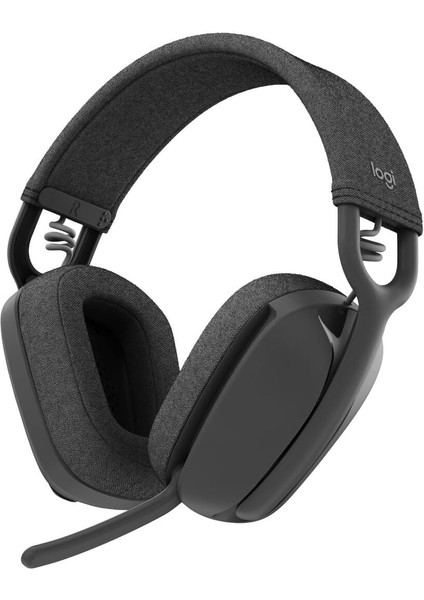 Vibe 100 Kablosuz Kulak Üstü Kulaklık, Hafif, Gelişmiş, Gürültü Önleyici Mikrofon, Teams, Meet, Zoom, Mac/pc ile Uyumlu, Siyah