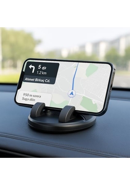 Store Numaratörlü Telefon Tutacağı – Araç Içi Kaymaz Masaüstü Stand, Geçici Numarası Göstergeli, modelleri