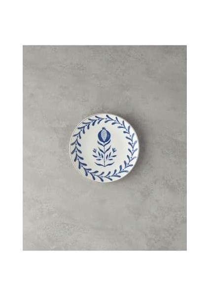 Carnival Pasta Tabağı 20 cm Lacivert-Beyaz fiyatları