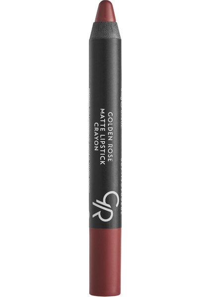 Golden Rose Matte Lipstick Crayon No:21