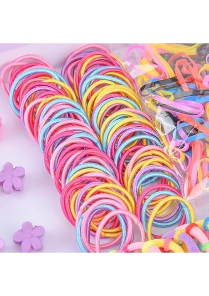 Bolivia's Kızlar Için Saç Aksesuarları, 780 Parça Kızlar Için Saç Aksesuarları Seti, Saç Tokası Saç Lastiği Seti, Esnek Saç Bantları Çiçekli Saç Tokaları, Kızlar Gençler ve Çocuklar Için Metal Tokalı