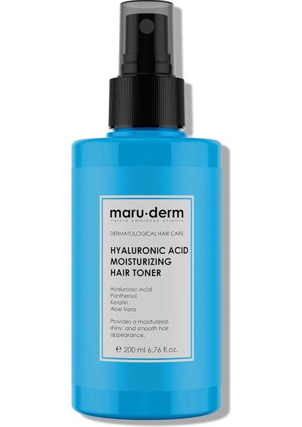 Maruderm Hyaluronic Acid Nemlendirici Saç Toniği 200 ml