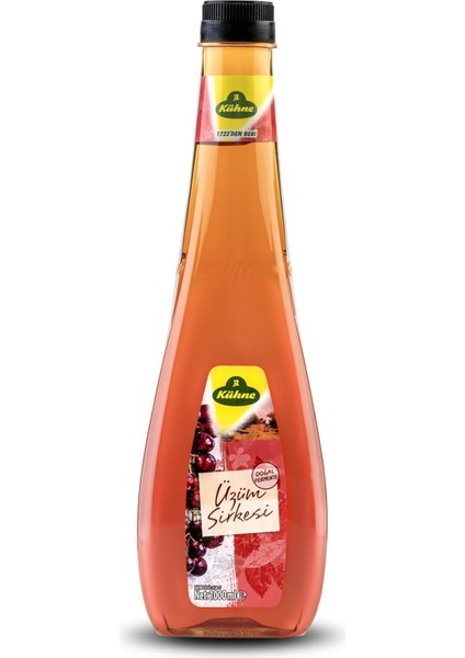 Kühne Üzüm Sirkesi Pet 1 Lt.