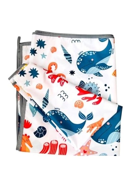 Sıvı Geçirmeyen Çok Amaçlı Aktivite Örtüsü; Yer, Masa ve Yatak Için, Yıkanabilir (145X250CM) modelleri