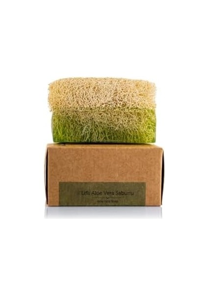 Dionesse Kabak Lifli Aloe Vera Sabunu 100% Doğal | Tüm Cilt Tipleri Için Derinlemesine Temizlik ve Peeling