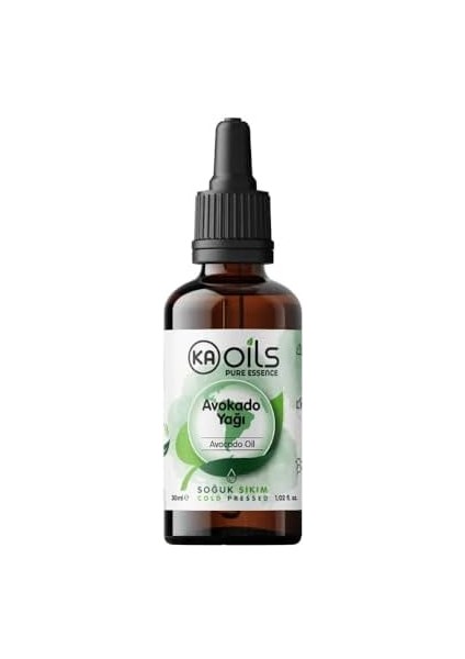 Kaoils Avokado Yağı 30 ml | Soğuk SIKIM%100 Saf & Doğal | Avocado Oil | Cilt & Saç Için Yoğun Nemlendirici Bitkisel Yağ – E Vitamini ve Yağ Asitleri Içerir fiyatları