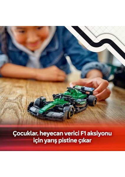 Speed Martin Aramco F1 AMR24 Yarış Arabası 77245 – 10 Yaş ve Üzeri Için Sürücü Minifigürü Içeren Yapım ve Sergileme Seti, Babalar Günü Hediyesi (269 Parça) fiyatları