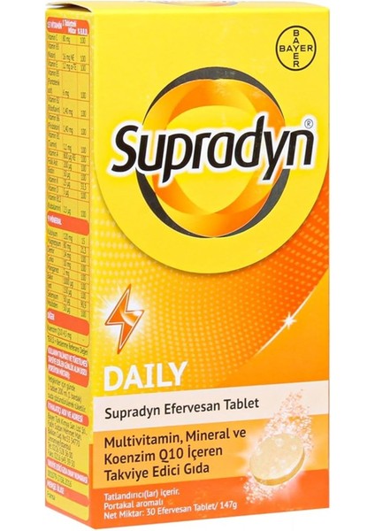 Supradyn 30 Efervesan Tablet 1 Paket