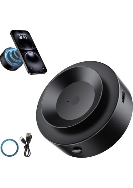 Xo Is Beauty Elektrikli Vakum Manyetik Telefon Tutucu, 360 ° Dönen Manyetik Araç Vantuz Tutucu, Pürüzsüz Yüzey Için Güçlü Emiş, Manyetik Telefon Dağı / ile Uyumlu