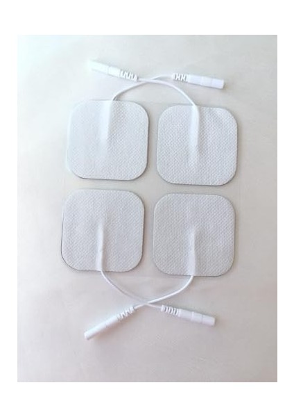 Tens Elektrodu Tek Kullanımlık Yapışmalı 50X50 mm Kablolu modelleri