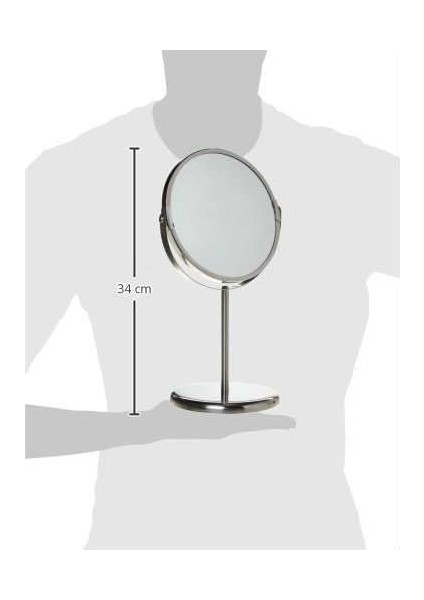 Ikea Trensum Büyüteçli Çift Taraflı Ayna Makyaj Traş Tıraş Aynası