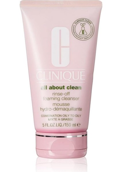 Clinique Rinse Off Foaming Cleanser Köpük Temizleyici (150 Ml) fiyatları