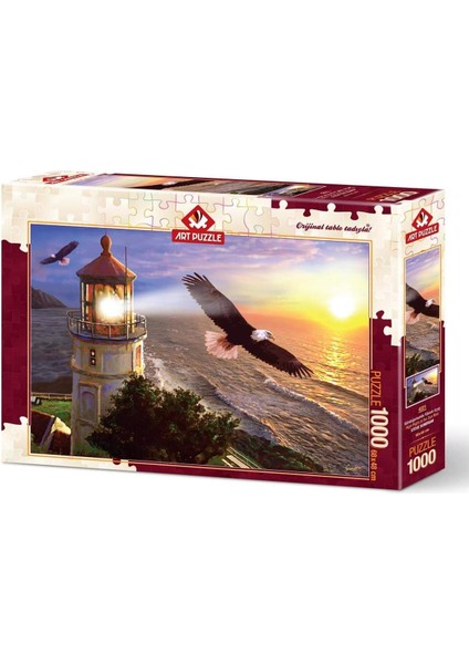 Puzzle Gündoğumunda Yüksek Uçuş 1000 Parça Puzzle