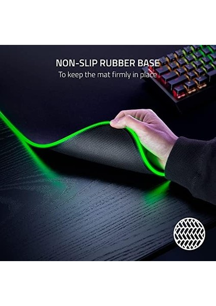 Goliathus Chroma 3xl - Yumuşak Oyun Fare Altlığı, Rgb Aydınlatmalı, Mikro Dokulu Kumaş Yüzeyli, Siyah modelleri