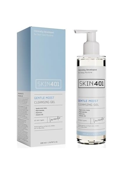 SKIN401 Nemlendirici Tazelik ve Parlaklık Veren Yüz Temizleme Jeli 200ML fiyatları