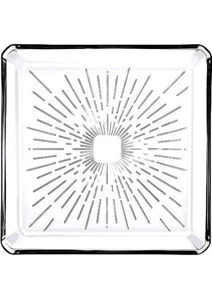 Madlen Kare Tatlı Tabağı - 2'li, Cam, 15X15 cm fiyatları