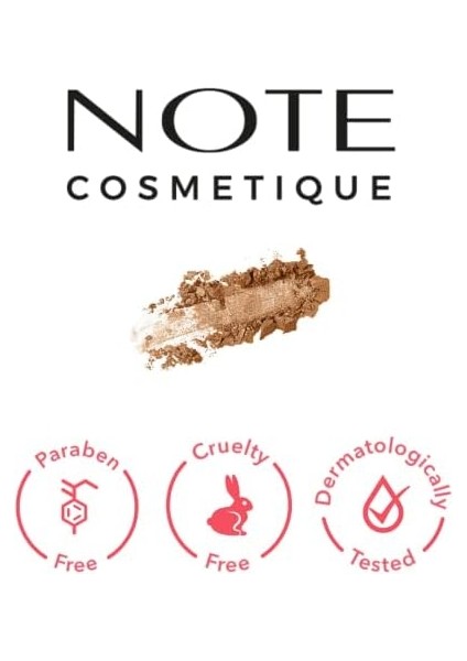 Note Baked Blusher 05 Mocha Taste Işıltılı Fırınlanmış Toz Allık