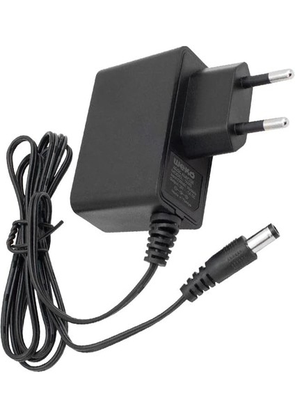 Volt - 1 Amper 5.5 * 2.5 Uçlu Yerli Üretim Plastik Kasa Priz Tipi