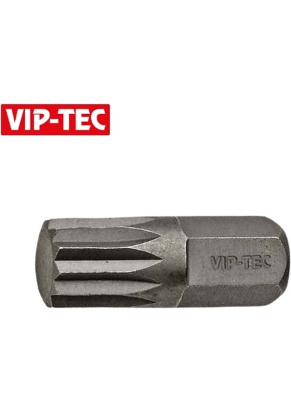 Vıp-Tec 1/4 M10 Splıne Uçlu Bits 25 mm