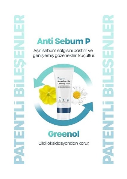 Dr Banggıwon Nano Bubble Kabarcık Yüz Temizleme Köpüğü Nano Bubble Cleansing Foam 200 ml fiyatları