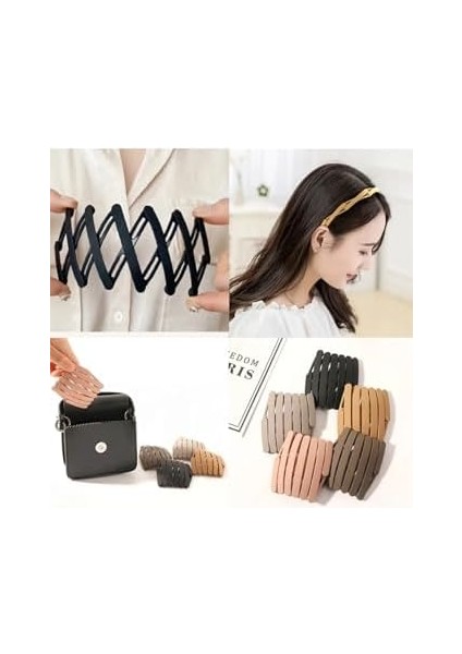 Tineke Katlanabilir Saç Taç Toka 1 Adet modelleri