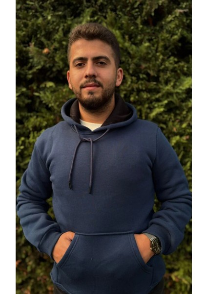 %100 Pamuk 3 Iplik Kapşonlu Sweatshirt fiyatları