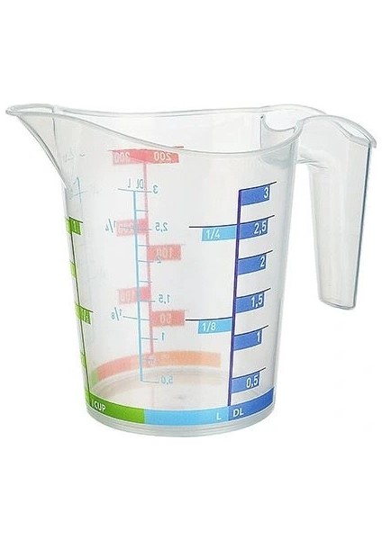 Ölçü Kabı Dereceli Renkli 300ML - 10,1oz fiyatları