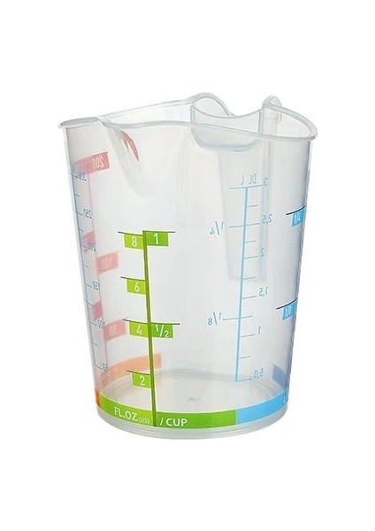 Ölçü Kabı Dereceli Renkli 300ML - 10,1oz indirimleri