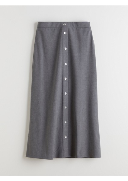 Yeni Sezon Düğme Detaylı A Kesim Etek indirimleri