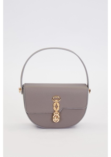 Gri Kadın El ve Omuz Çantası 930930