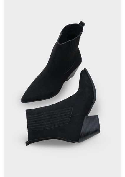 Ellyn Sivri Burunlu Yandan Lastikli Kadın Kovboy Bot fırsatları